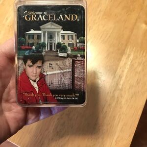 Graceland Souvenir Playing Cards Elvis